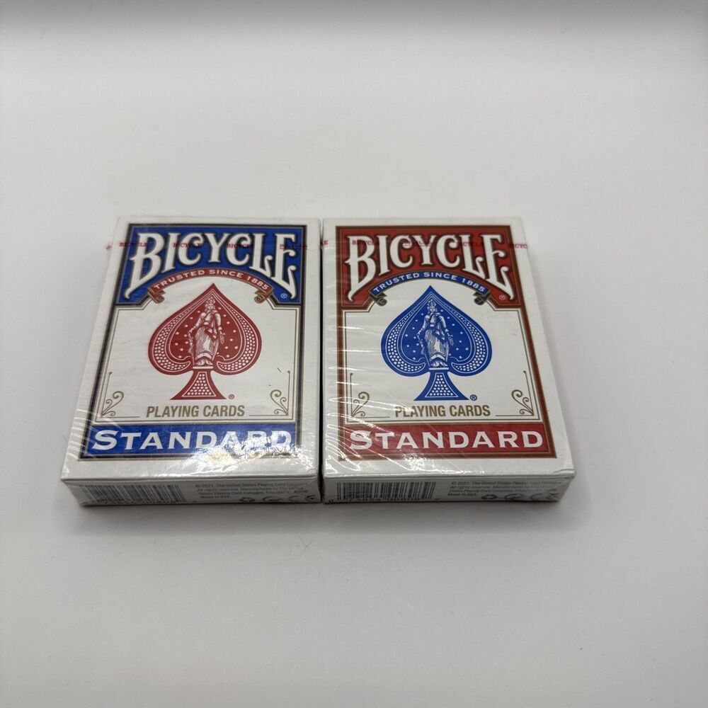 Bicycle Standard Playing Cards Bundle – New Factory Sealed